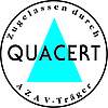 Logo Quacert Zertifizierung als AZAV-Träger